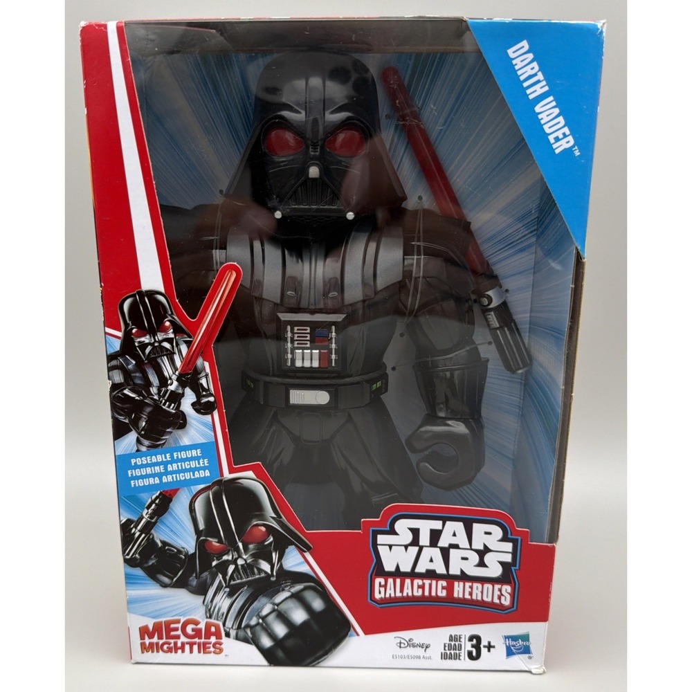 Mega Mighties Star Wars Galactic Heroes Darth Vader Action Figure